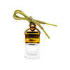 8mL Glass Car Perfume Pendant Small Empty Bottle Aromatherapy Car Hanging Perfume Bottle Car Supplies