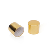 Aluminium Gold Ribbed Screw Cover Lids
