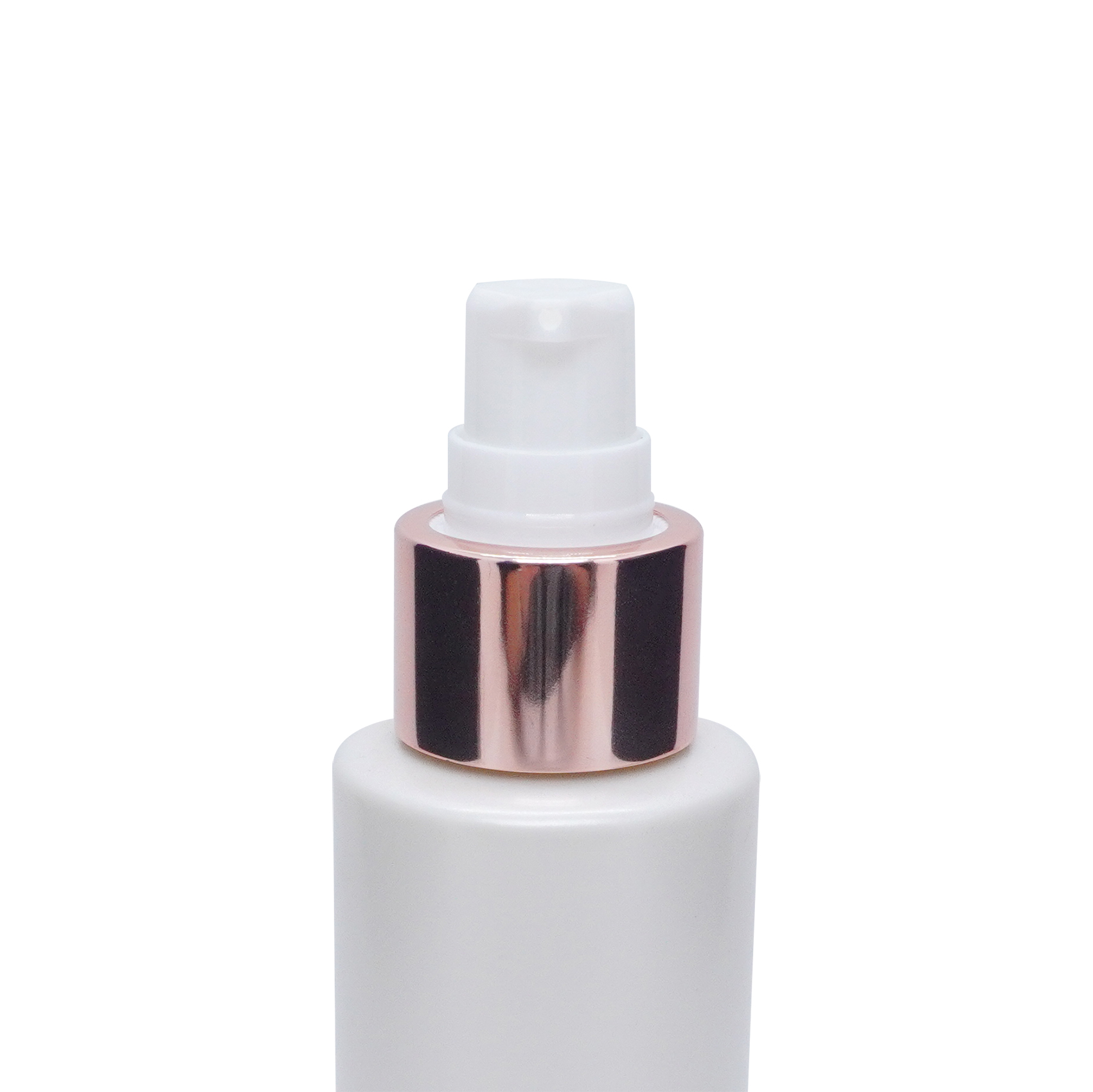 24 410 Rose Gold Aluminum Cream Pump