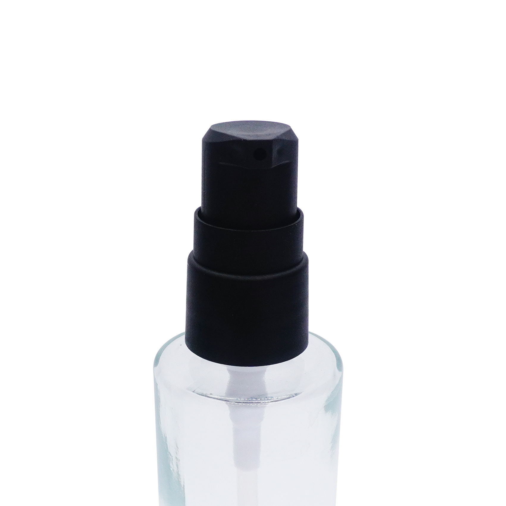 18 410 Matte Black Plastic Cream Pump