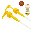Yellow Universal Snap-on Syrup Pump