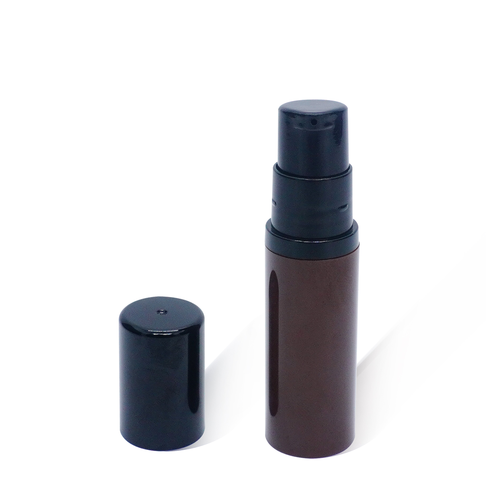 5ml Airless Amber Bottle with Cap