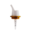 New Type Nasal Sprayer with Transparent Cover Aluminum Screw Closure