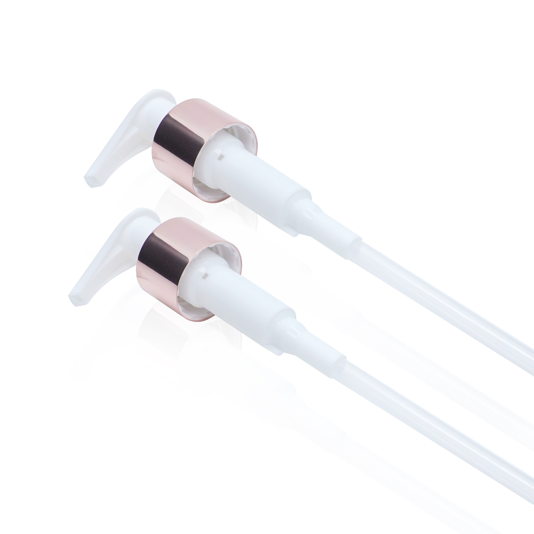 24 410 High Quality Pink Aluminum Lotion Pump