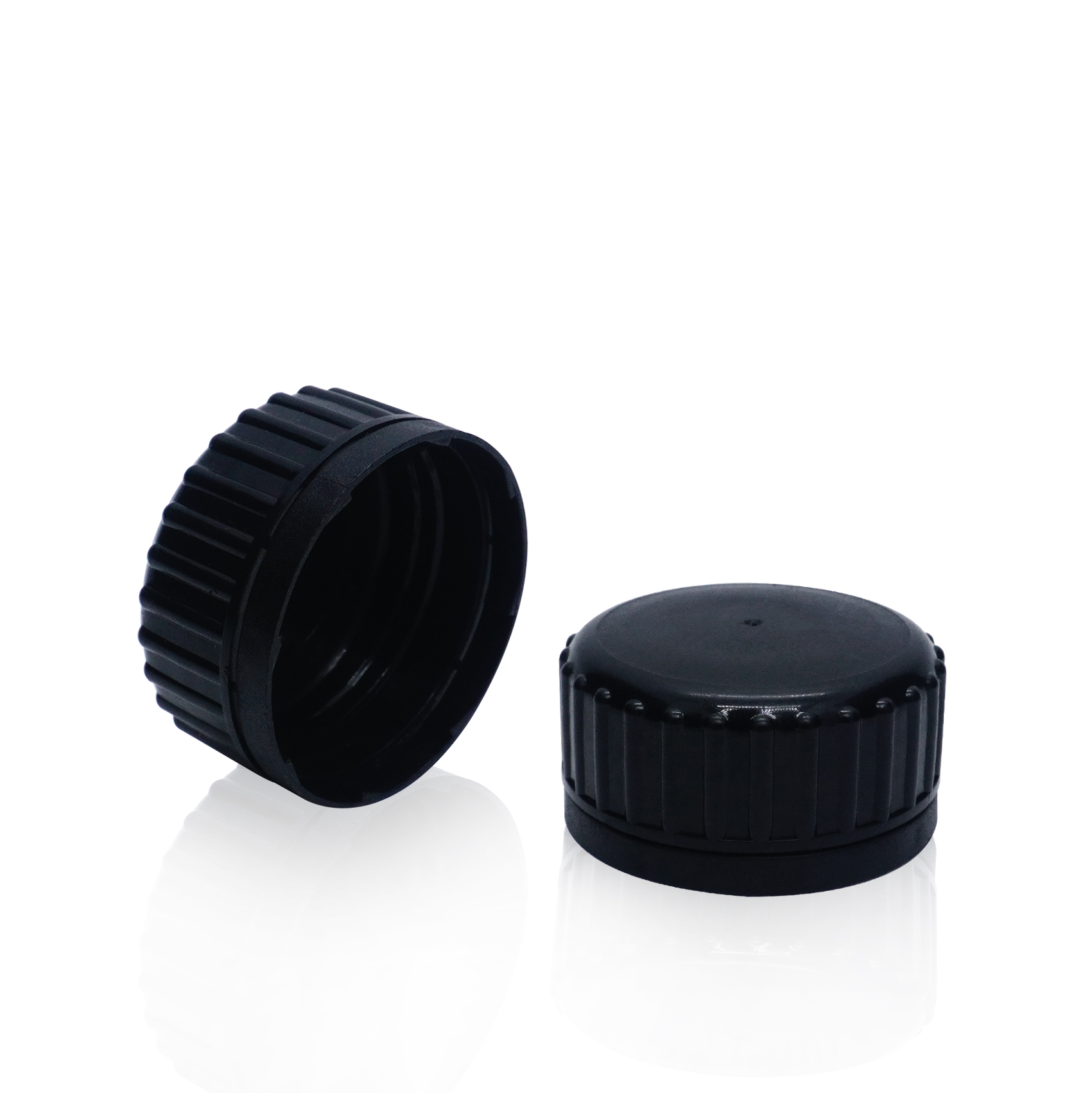 45 410 Black Screw Cap with Anti Theft Ring