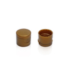 20 410 Brown Plastic Cap Flip Top Lid