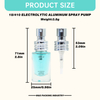 High Quality 18/410 Electrolytic Aluminum Fine Mist Spray Pump