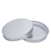 124mm Shiny Silver Aluminum Cap