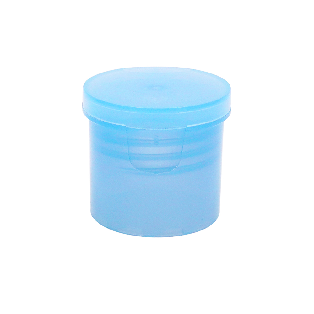 24mm Transparent Blue Flip Lid For Bottle