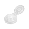 Factory Plastic Clear Flip Top Cap 28 400