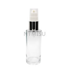 18 410 Bright Silver Aluminum Serum Pump with Half Cover