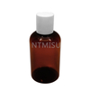 50ml 100ml Empty Amber Plastic PET Bottle for Cosmetic Packaging