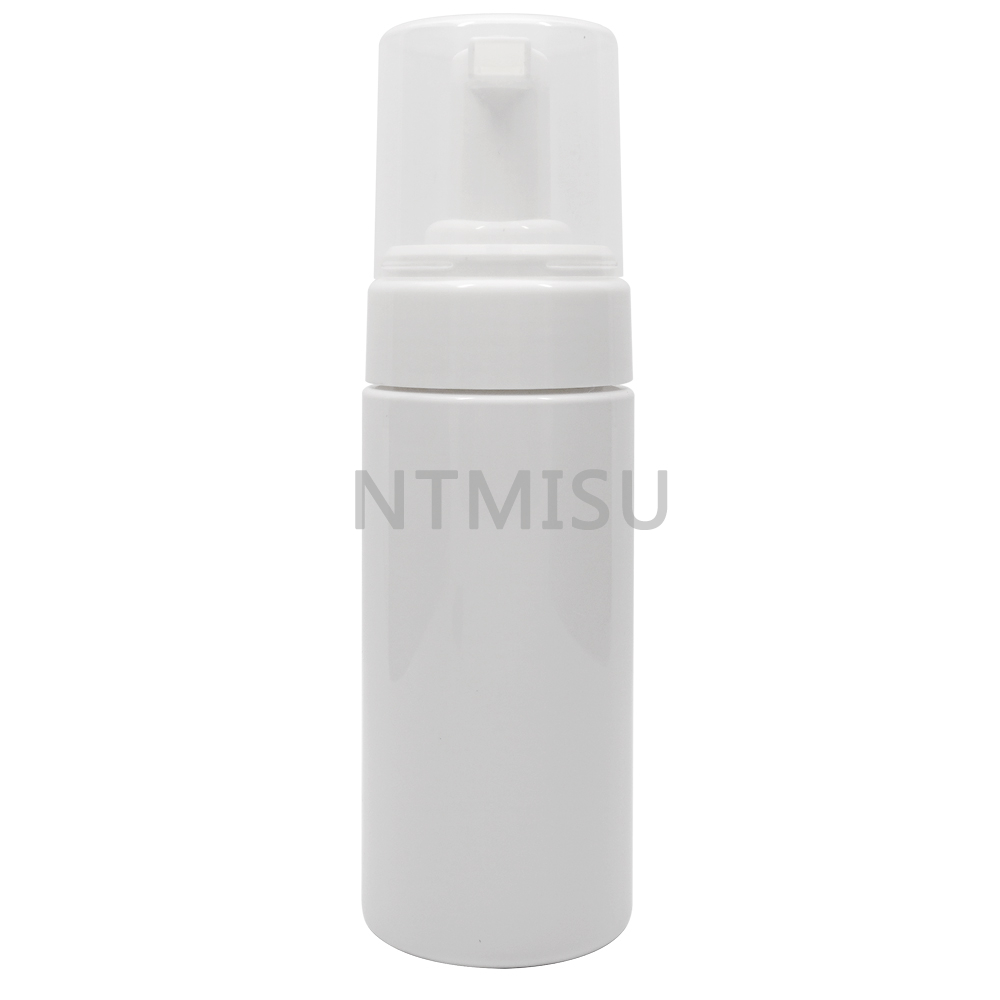 43mm Plastic Soap Foam Dispenser Pump With 120ml PET Bottle