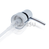 28 410 Aluminum Body Shiny Silver Lotion Pump
