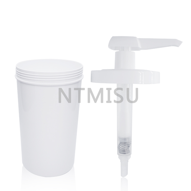 33oz 1L Jam Squeeze Bottle Food Liquid Pump