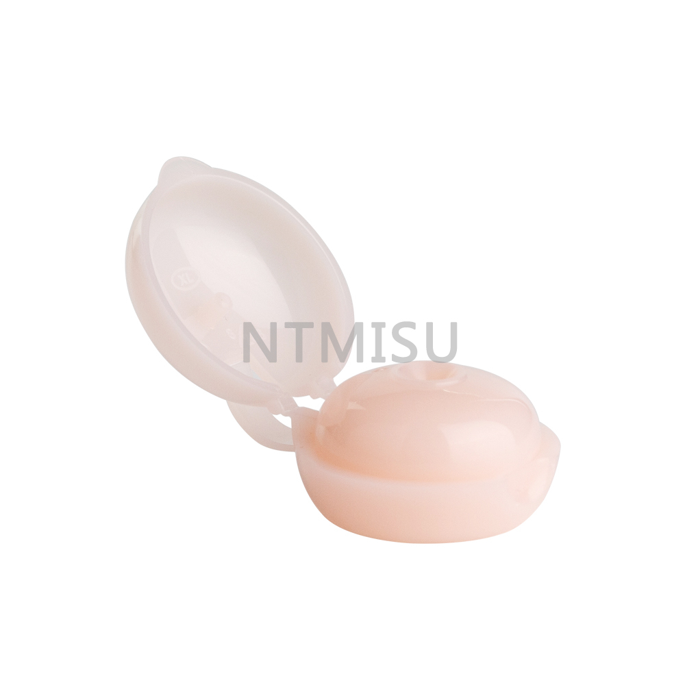 Pink Plastic Round 24 410 Flip Top Lids