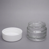 0.3oz glass frosted jar with lid wholesale