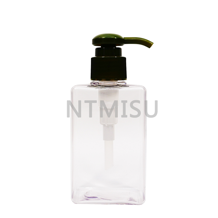 High Quality Multiple Specifications HDPE Natural Plastic Liquid Lotion Pumpr Bottle