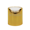 20/410 High Quality White Disc Top Cap with Electrochemical Aluminum Shining Golden Closure