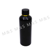 100ml 20 410 PET Black Plastic Bottle With 20 410 Black Screw Cap