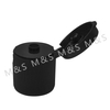 27mm Hot Sale Black Screw Flip Top Cap