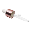 20 410 Aluminum Rose Gold Dropper for Essential Oil Bottle