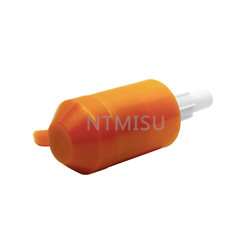 32mm Orange Screw Plastic Dispenser Pump for Cosmetic Bottle