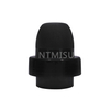 Hot Sale Double Wall 61mm Plastic Bottle Cover Black Screw on Caps for Detergent Bottles