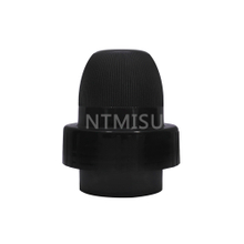 Hot Sale Double Wall 61mm Plastic Bottle Cover Black Screw on Caps for Detergent Bottles
