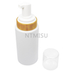 Hot Sale Factory Direct 250ml Liquid Soap Bottle with Bamboo Dispenser Foam Pump
