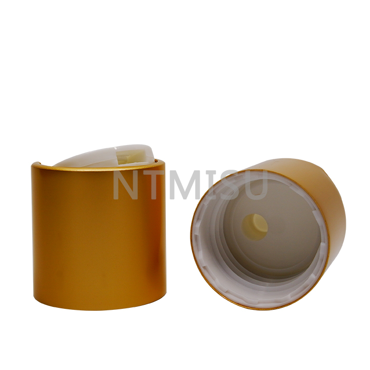 20 410 Matte Gold Dispenser Disc Top Cap