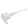 28 400 up and down lock white plastic screw lotion pump