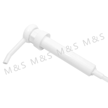 38 410 New Product White Dispenser Lotion Pump with Up And Down Lock