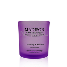 Purple candle cup custom aromatherapy glass bottle candle container crafts