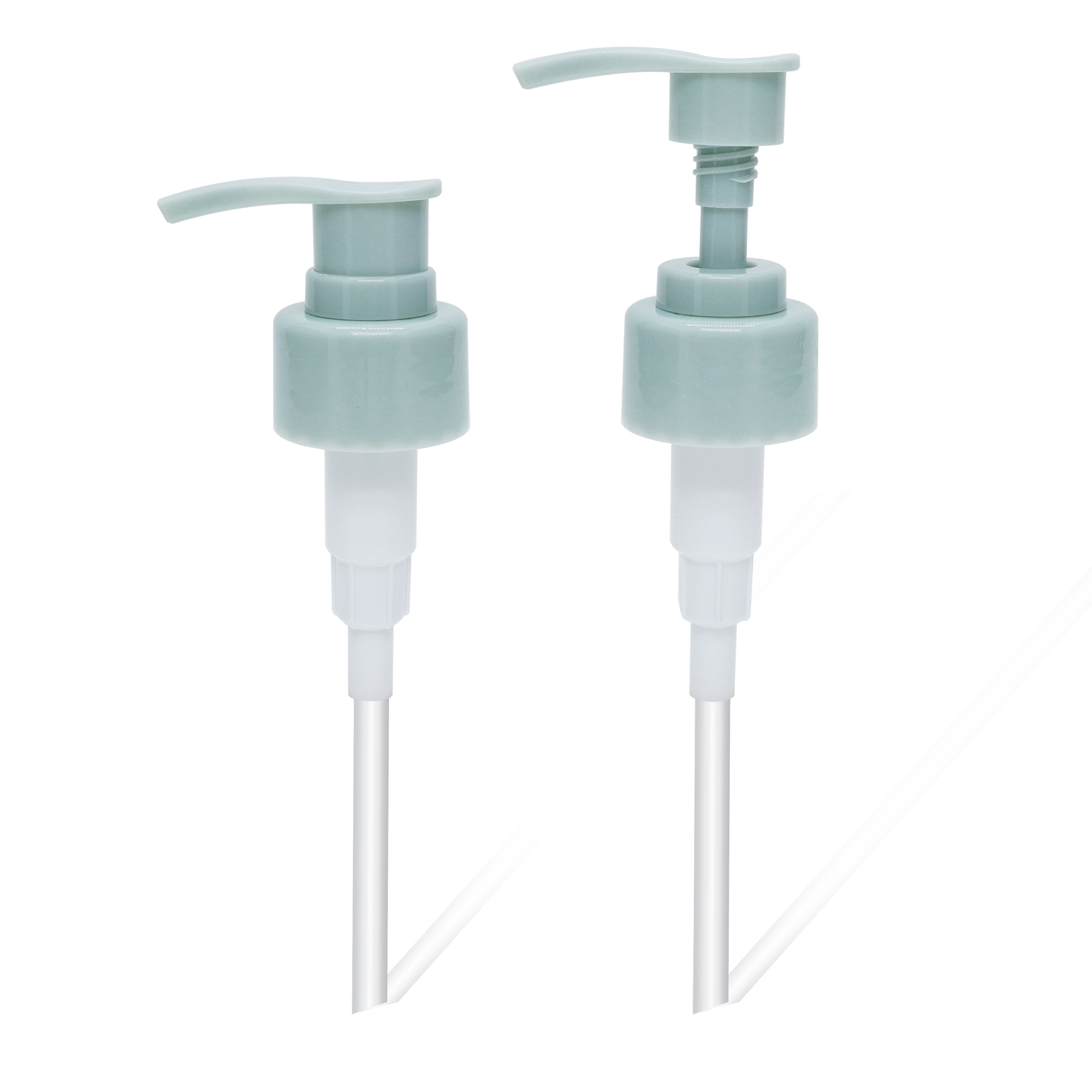 Plastic Green Lotion Pump Dispenser 28mm