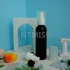 24 410 Pure White Frosted Fine Mist Sprayer with Natural Over Cap for Perfume