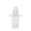 10 ml White Empty Plastic Dropper Bottle With Screw Cap
