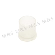 24mm Wholesale Transparent Disc Top Cap with Smooth Surface