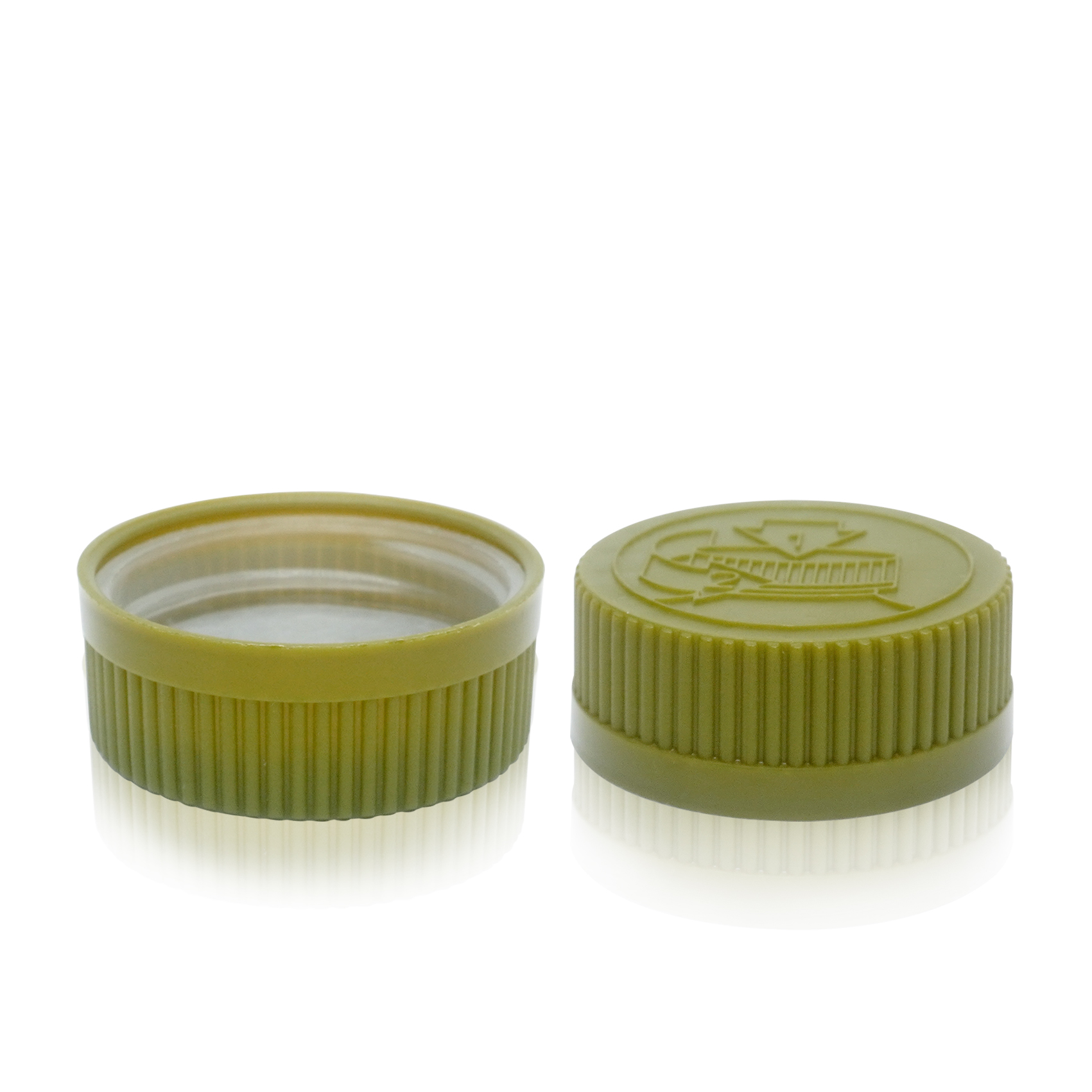 37mm High Quality Green Childproof Cap Plastic Lid for Bottle