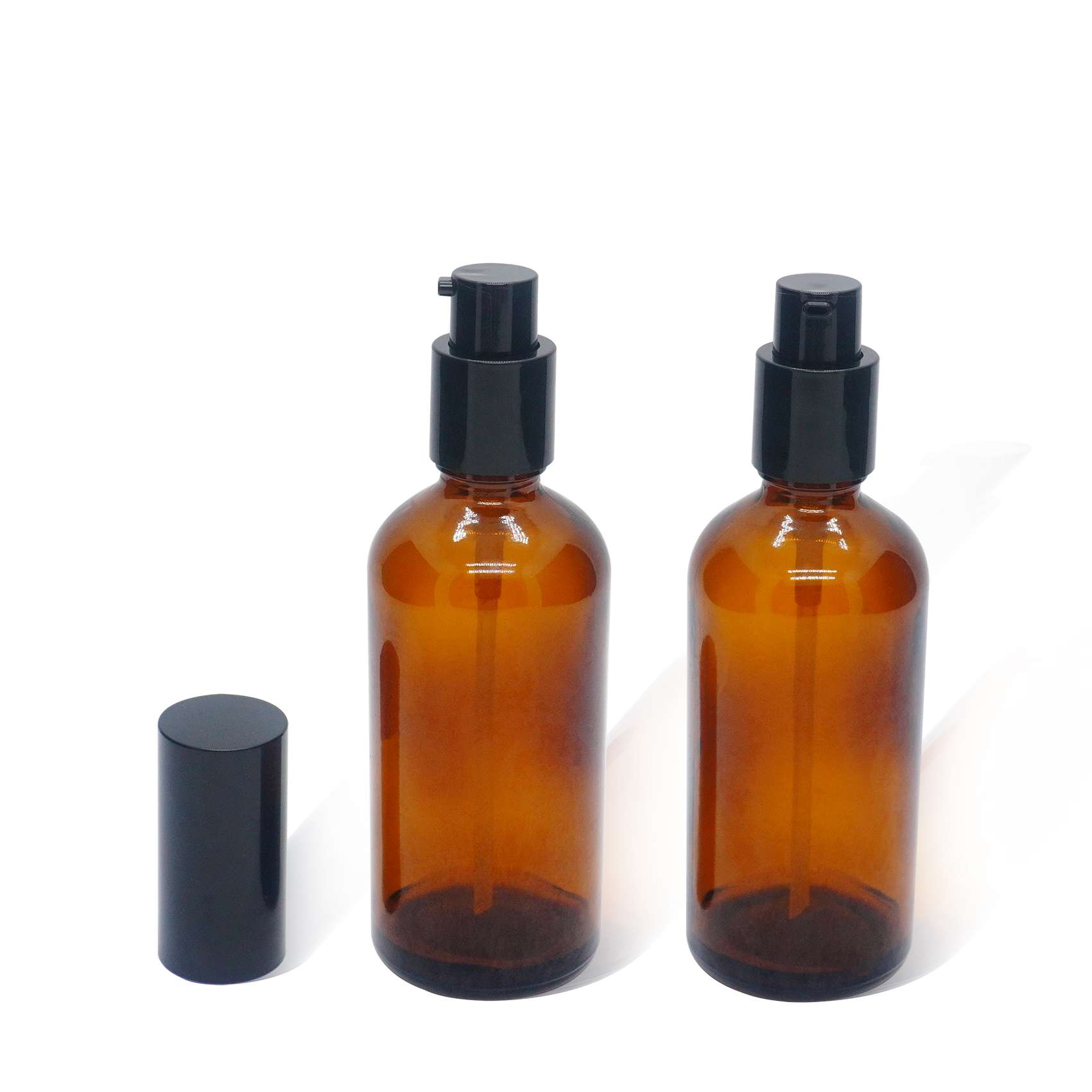 18 410 Press Type Pump Cream Pump with Black Plastic Full Cover