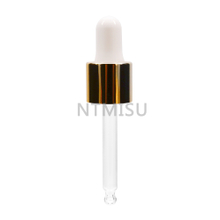 18 415 Aluminum Gold Dropper for Essential Oil bottle