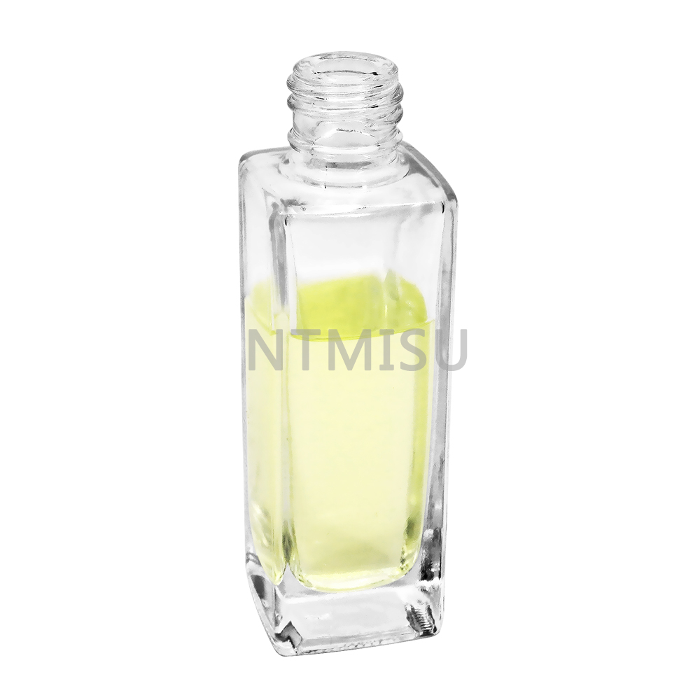 Rectangle Clear 35ml Empty Perfume Glass Bottle