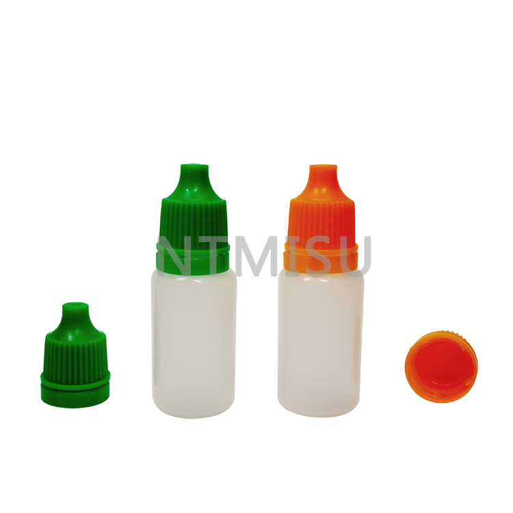 10ml Plastic Dropper Bottle with Color Lid
