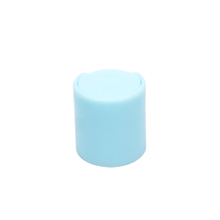 20 410 Blue Plastic Smooth Round Screw Disc Top Cap