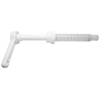 38 400 White plastic food Pump for Jam Coffee
