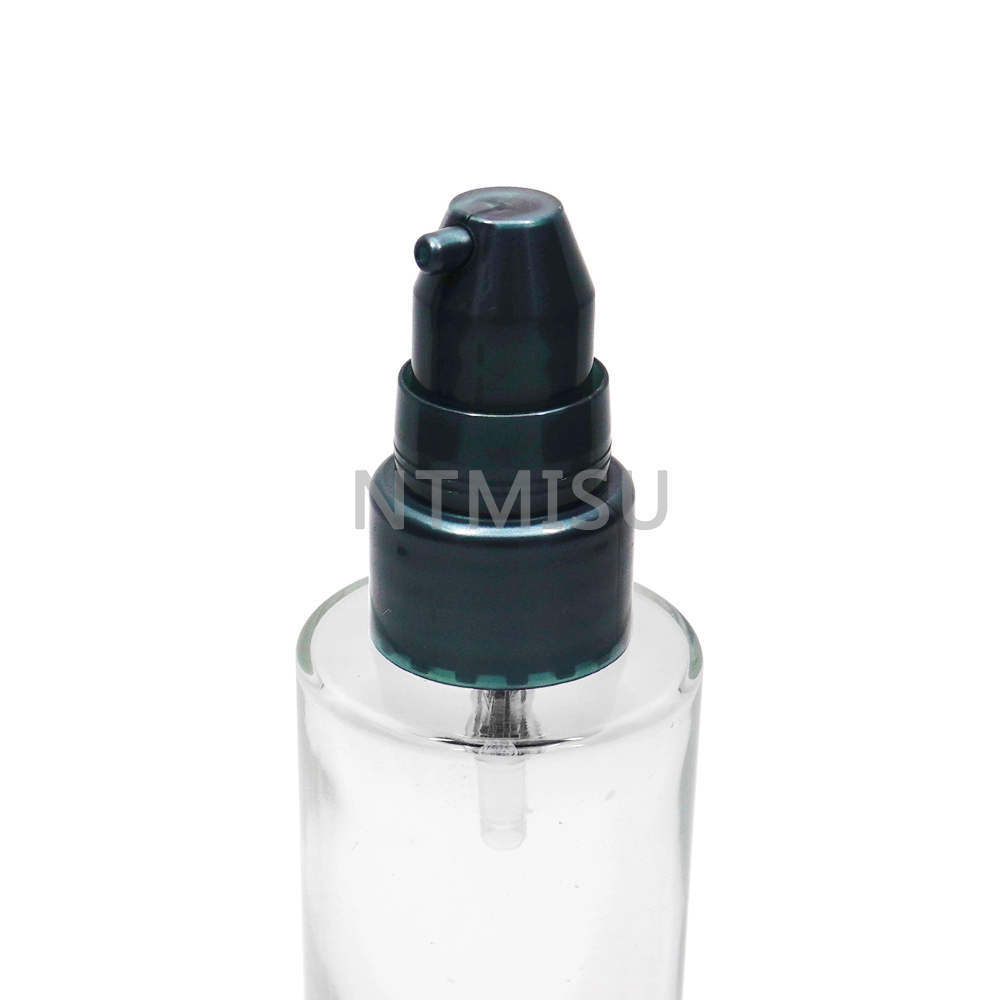 20 410 Dark Blue Cream Pump for Cosmetic Packing