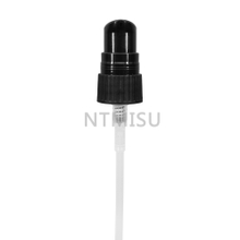 18 410 Black Treatment Pump for Cosmetic Packing