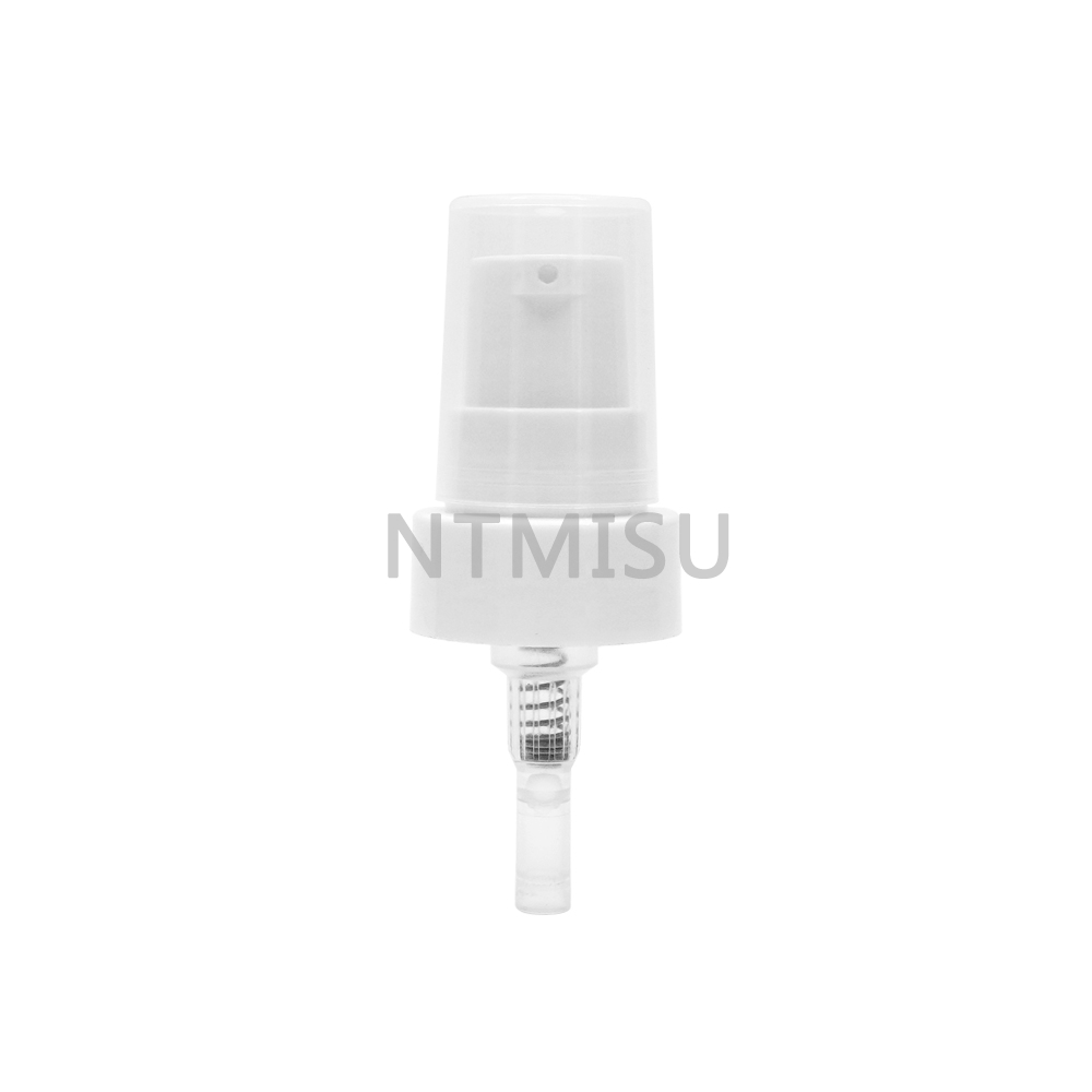 22 400 White Cream Pump for Cosmetic Packing