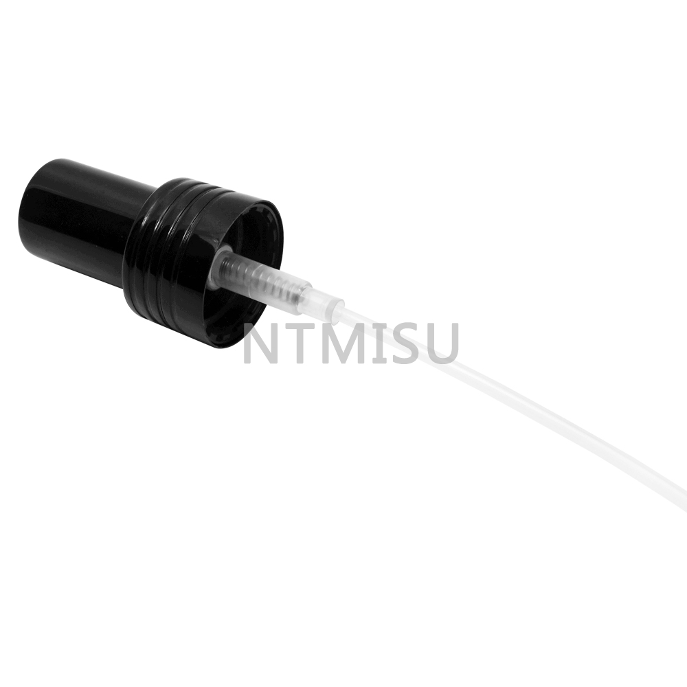 24 410 Aluminum Black Cream Pump for Bottle