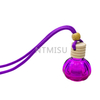 15ml Rose Red Glass Bottle with Bamboo Cap